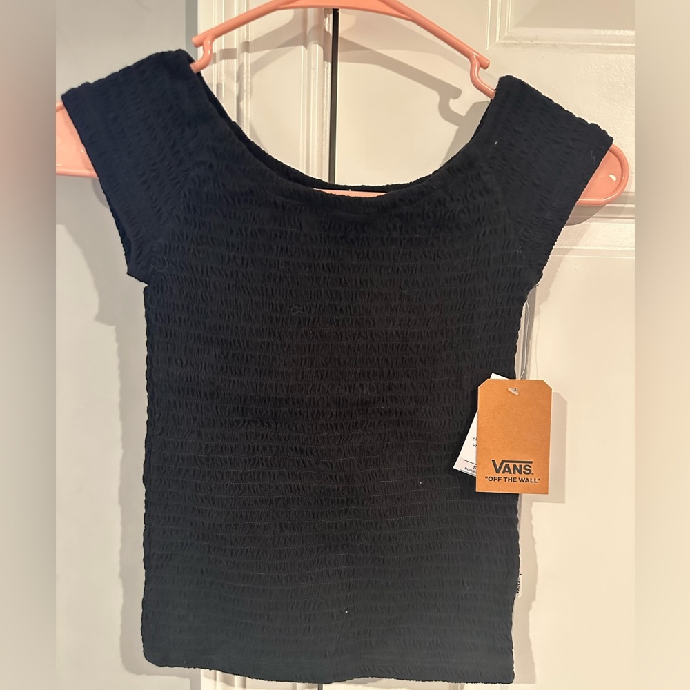 Vans black tank top